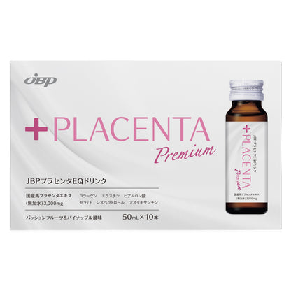 【定期便】【10％OFF】【送料無料】JBPプラセンタEQドリンク 10本　JBP Placenta EQ Drink 10 bottles